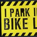 I Park in the Bike Lane magnet