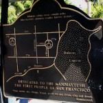 The dubious bronze plaque on Albion Street (photo: Dan Dugan) Bronze plaque
